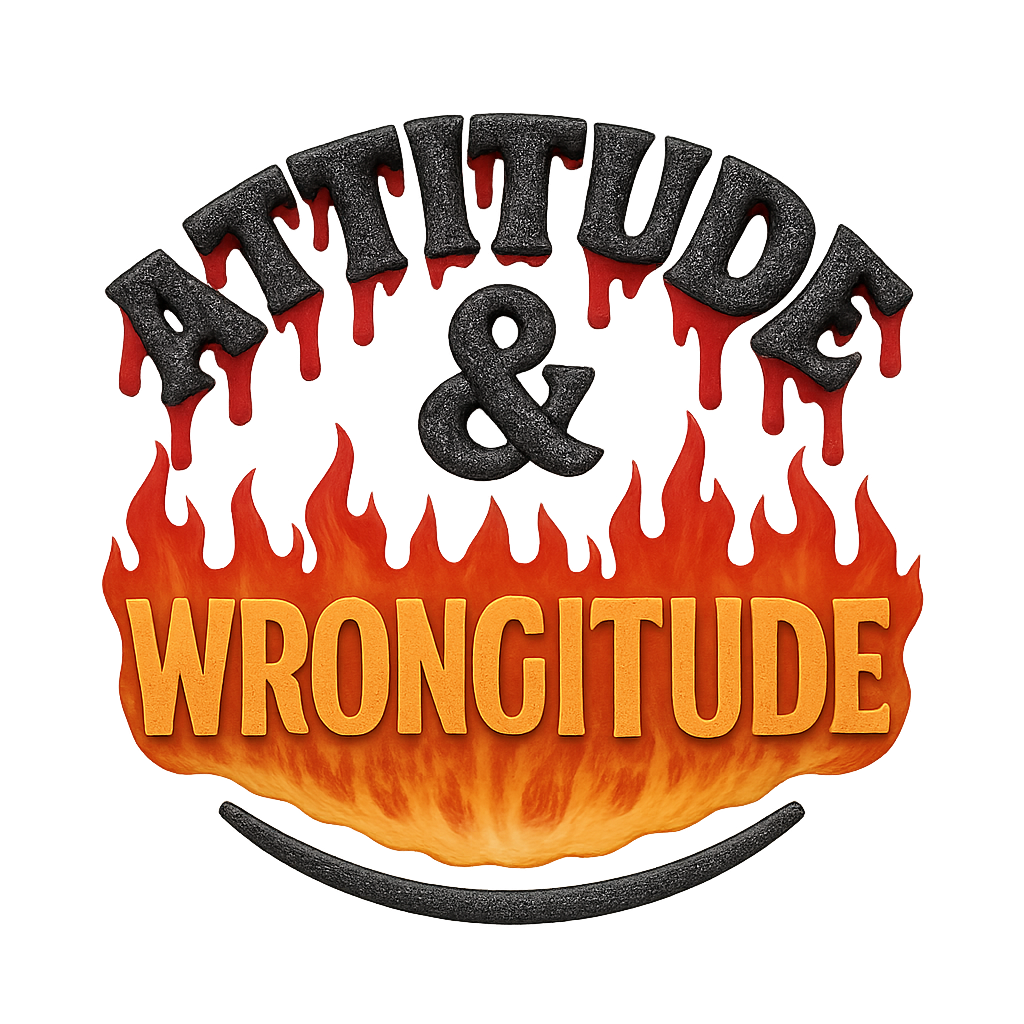 Attitude & Wrongitude Logo
